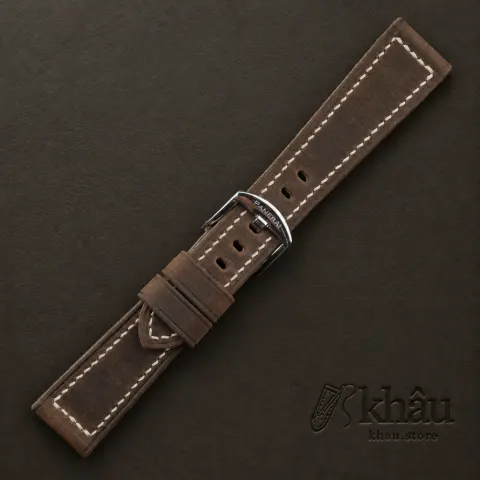 Rustic Crazy Horse Leather Strap for PAM Watch — additional view