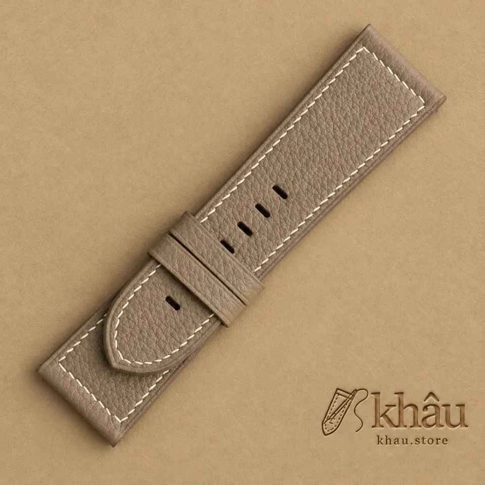 Taupe Togo Leather Strap for PAM Watch — additional view