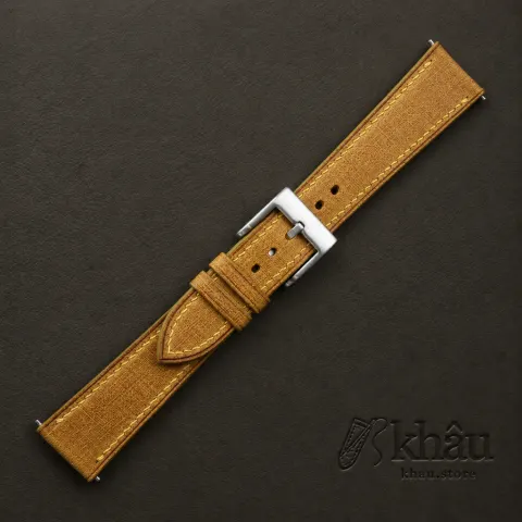 Whiskey Babele Leather Watch Strap — additional view