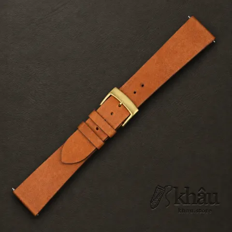Vintage Whiskey Pueblo Badalassi Carlo Leather Watch Strap — additional view
