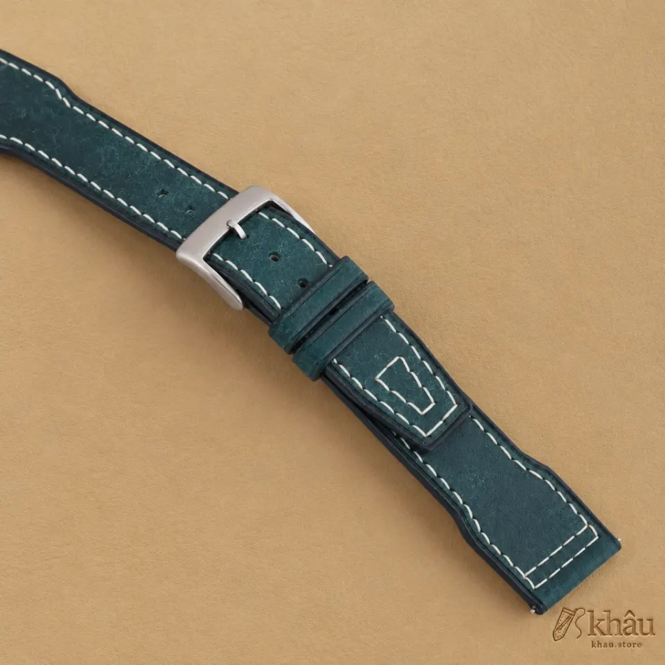 Pilot Navy Pueblo Leather Watch Strap — additional view