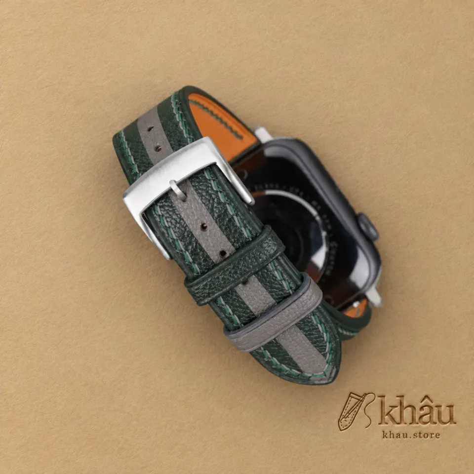 Duocolor Forest Alran Sully Leather Apple Watch Band — additional view