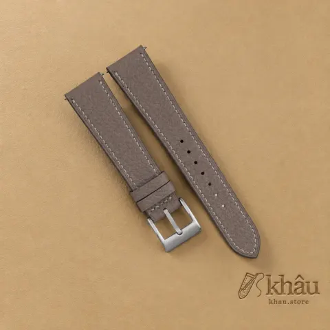 Cement Togo Leather Strap for Baltic Watch — additional view
