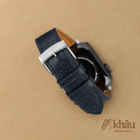 Navy Peccary Leather Apple Watch Band — additional view