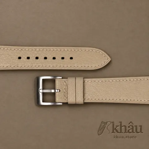 Sand Alran Chevre Leather Watch Strap — additional view