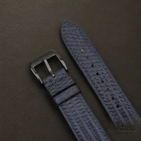 Purple Lizard Leather Samsung Watch Band — additional view