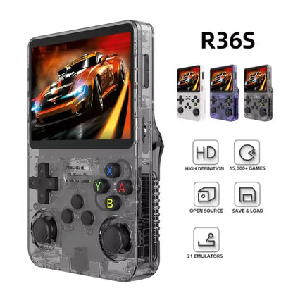 R36S Retro Handheld Game Console 64GB 128GB