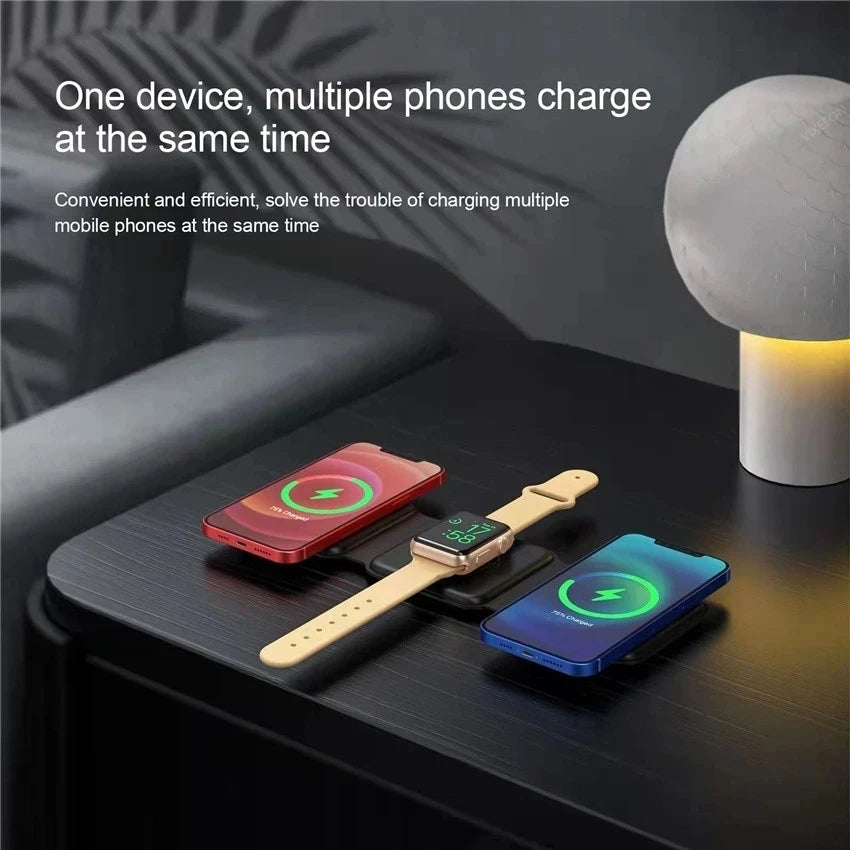 3 in 1 Wireless Charging Station