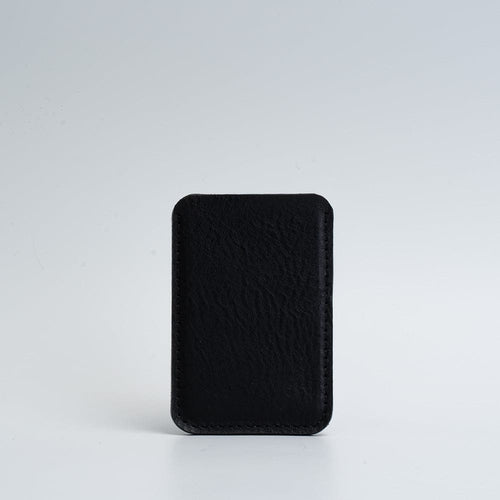 Leather MagSafe wallet - The Minimalist