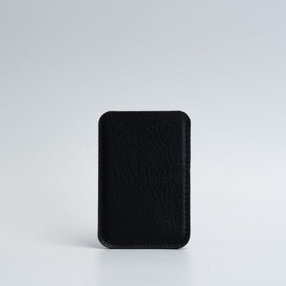 Leather MagSafe wallet - The Minimalist