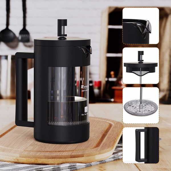 Mini French Press Coffee Maker 600ML